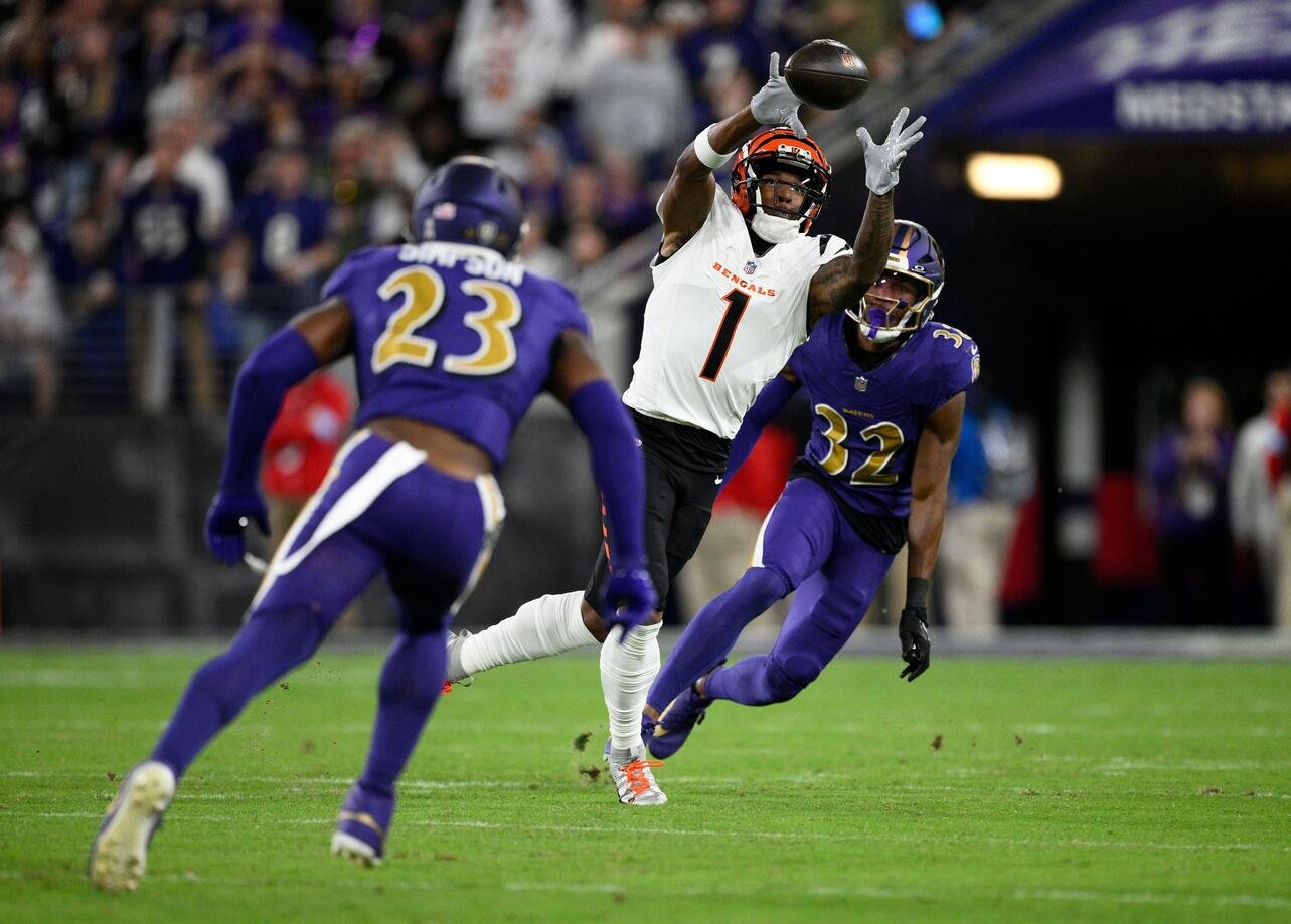 bengals vs baltimore ravens match player stats — Game Recap